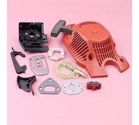 Wivplex Recoil Rewind Pull Starter Pompa Olio Piastra Barra Adattatore carburatore Motosega Pezzo di Ricambio di Ricambio, for Husqvarna, 137 142 530071968 Avviamento a Strappo per Motosega