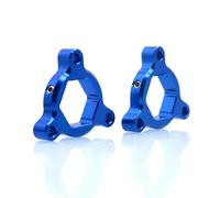 Wivplex Regolatore precarico forcella ammortizzata CNC for moto da 22 mm, for GSXR 600 GSXR600 GSX R600 2004 2005 Regolatore precarico forcella anteriore(22mm Blue)
