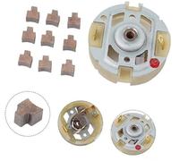 Wivplex Set completo di portaspazzole in carbone motore RS550 e 10 spazzole di ricambio, for Bosch,/ Portaspazzole in carbone