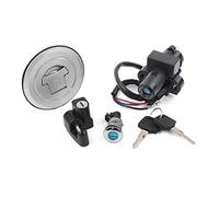 Wivplex Set di Serratura for Tappo Serbatoio Carburante e Interruttore di accensione for Moto, for Hornet 250 CB250 1999-2001, CBR250 2011-2013. Interruttore di accensione per Motocicletta