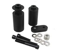 Wivplex Slider Telaio Moto Protezione Caduta Incidente, for, YZF R6 2006 2007 YZFR6 YZF-R6 06 07 Slider Telaio Moto(Schwarz)