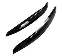 Wivplex Sopracciglia for fari, for VW, for POLO, MK5 6R 6C, for GTI, for TSI, for TDI, for MPI 2009-2017 Adesivi for palpebre Modanatura fari Rivestimento per sopracciglia dei fari dell'auto