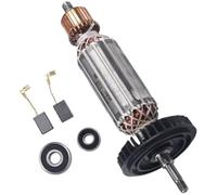 Wivplex Sostituzione, for rotore, for smerigliatrice angolare modelli 9556, 9557, 9558, 9556NB, 9556HN e 9557NB Include spazzole di carbone cuscinetti (220 V) Indotto del rotore(BLACK 220V)