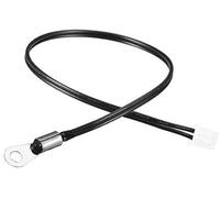 Wivplex Sourcingmap 10K NTC Termistore Sonda 39,4 pollici Temperatura Sensore Temperatura Sensibile, for Aria Condizionata Sensore termistore per stampante 3D(BLACK 40mm)