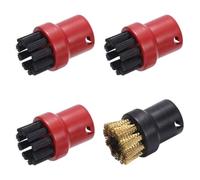 Wivplex Spazzole di pulizia della testina dell'ugello dell'irrigatore rotondo di ricambio for SC1 SC2 SC3 SC4 SC5 SC7 CTK10 Ricambi for pulitori a vapore Accessori per pulitori a vapore(HXL2164Red)
