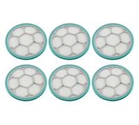Wivplex Spugna filtro Hepa Set for toelettatura animali domestici Kit di utensili for aspirapolvere spugne for con Parti ricambio Filtro per aspirapolvere(BLACK B)