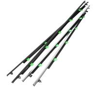 Wivplex Striscia di protezione laterale in gomma impermeabile for finestrini e portiere dell'auto, for CRV 2007 2008 2009 2010 2011 Striscia di tenuta per finestrini laterali dell'auto