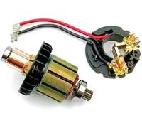 Wivplex Supporto for spazzole di carbone sostitutivo, gruppo scheda, for rotore e supporto for, basso rumore, alimentazione a benzina gas Indotto del rotore
