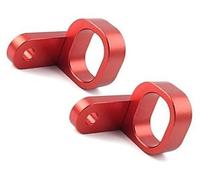 Wivplex Supporto for tubo flessibile del cavo del freno posteriore della motocicletta, guida in alluminio, for DR-Z400SM 2005-2022, RMX450Z 2010-2011, rosso Morsetto per tubo freno moto