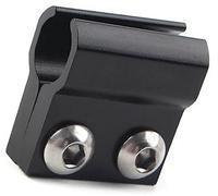Wivplex Supporto guida for tubo flessibile freno anteriore for motocicletta, nero, for CRF125R/150R/250R/250X/250RX/450R/450X/450RX/450L/450RL in alluminio Morsetto per tubo freno moto