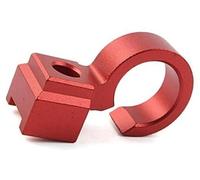 Wivplex Supporto guida for tubo flessibile freno anteriore for motocicletta, rosso, for DRZ400SM 2005-2022, RMX450Z 2010-2011 in alluminio Morsetto per tubo freno moto