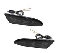 Wivplex Tail Light Rear Lamp 2Pcs, per Ford, per Focus 3, for Sedan, for Hatchback Bumper Reflector Lights Function As Brake Fog Lamps and Turn, for Signal 11-14 car rear reflect (Smoked Lens)