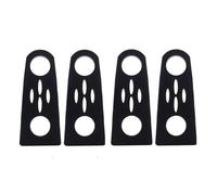 Wivplex Tampone ammortizzatore serratura porta, for Hyundai, Solaris 1 2010-2017, isolamento acustico silenzioso, sordo, scricchiolii, guarnizione, tappo, smorzatore Ammortizzatore per auto