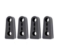 Wivplex Tampone di bloccaggio porta smorzatore acustico, for Renault, Duster 2 Captur Kaptur Arkana Fluence, smorzatore di scricchiolii insonorizzati Deaf Seal Deadener Ammortizzatore per auto
