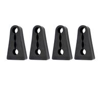 Wivplex Tampone smorzatore del suono della serratura della portiera dell'auto, for MINI, Countryman Paceman R60 R61 2010-2016, isolamento acustico silenzioso e sordo Ammortizzatore per auto