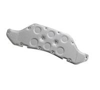 Wivplex Tappetino in cotone isolante for cofano motore anteriore auto termico acustico in insonorizzato con fibbia, for Mercedes, for Benz, GLA H247 2020 Scudo termico del motore(Silver)