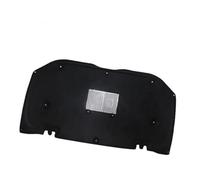 Wivplex Tappetino insonorizzante for cofano anteriore, for Toyota, for Land Cruiser, J200 V8 2008-2021 2015 2016 2017 2018 2019 2020 tampone isolante del vano motore(BLACK 1pcs Aluminum Foil)