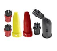 Wivplex Ugello di potenza Pulitore a vapore Serie SC SC 1 2 3 4 5 SI 4 SG 4 Aspirapolvere Spazzatrice Sostituisci ugello di aspirazione Accessori per pulitori a vapore(7pcs)