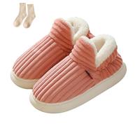 WIWIDANG Pluffi Pantofole, Pluffi The Cozy & Stylish Slipper, Stivaletti Caldi Con Fodera In Pelliccia Per Donne e Uomini (rosa, Adulto, 39, Numero (range), Sistema Taglie Calzature EU, 40, Media)