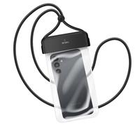 wiwu, Custodia impermeabile per telefono da 4" a 7" IPX8 da collo, Nero
