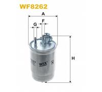 WIX FILTERS Filtro Carburante Adatto Per Fiat Strada Pick-Up