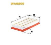 WIX FILTERS WA9809 - Filtro aria