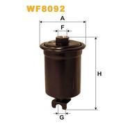 WF8092 FILTRO CARBURANTE PER Toyota Camry Station Wagon V2 2.0 GLi 16V 89 KW 121
