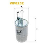 WIX FILTERS WF8252 - Filtro carburante