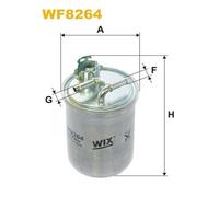 WF8264 WIX FILTERS FILTRO Gasolio SHARAN 2.0TDi 10>