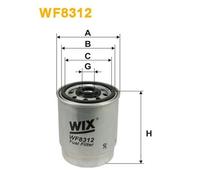 Wix Fg.Volvo S60, S80, V70, Xc70, Wf8312