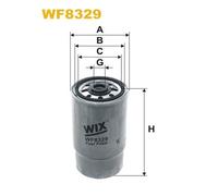 WIX FILTERS WF8329 - Filtro carburante