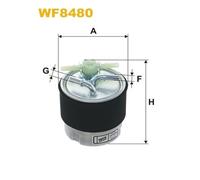 WIX FILTERS WF8480 Filtro carburante per NISSAN