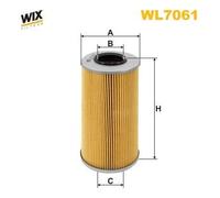 WL7061 FILTRO OLIO PER Mercedes Classe E T-Model S210 E 290 T Turbo D 95 KW 129
