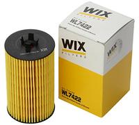 WIX FILTERS filtro olio WL7422 cartuccia diametro 57 altezza 105 mm
