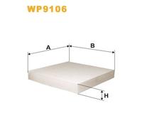 WIX FILTERS WP9106 Filtro, Aria abitacolo per RENAULT