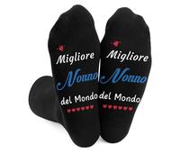Wixelon Regalo Nonno,Regalo Nonno Natale,Calzini Nonno,Nonno Idee Regalo,Regalo per Nonno,Regalo Nonno Compleanno,Regali Nonno,Regali per Nonno,Festa del Papà Nonno,Festa dei Nonni Idee Regalo
