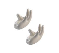 Wixine 2 supporti per ocarina in ceramica bianca per flauto a 6 fori e 12 fori