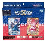 WIXOSS TCG SUPER DIVA DECK DOUBLE HEROINES ENG with sealed sleepy promo