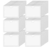 WIYETY 100 etichette autoadesive, 6 cm x 10 cm, autoadesive, per biglietti da visita, per ufficio, scuola, organizzazione