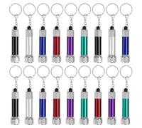 WIYETY 18 mini torcia a LED, portachiavi in alluminio, torcia per bambini, estremamente luminosa, impermeabile, piccola torcia per bambini, mini torcia per campeggio, escursionismo, emergenze