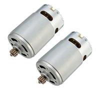 WIYETY 2 pezzi di trasmissione motore 12 V: magnetico, trapano motore, precisione di precisione, parti di ricambio, motore elettrico da 12 V per seghe elettriche, trapani, cacciaviti elettrici