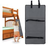 WIYETY 78 x 38 x 1,5 cm, copertura per letto a castello: scaletta pieghevole a castello, imbottitura regolabile con fibbie regolabili per letto a soppalco, protezione regolabile con fibbie sicure