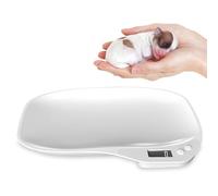 WIYETY - Bilancia digitale per animali di piccola taglia con 4 modalità di pesatura (kg/oz/lb/ml) per gattini, cuccioli, criceti, piccoli uccelli (15 kg)