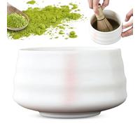 WIYETY Ciotola in ceramica Matcha: Matcha fatta a mano, ciotola in ceramica Matcha Matcha, set da tè Matcha, ciotola matcha, cerimonia del tè con beccuccio per la preparazione del tè tradizionale
