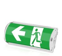 WIYETY Exit - Lampada a LED per via di fuga, segnale di emergenza, luce di emergenza a LED, IP65, illuminazione di emergenza, luce di emergenza, luce di emergenza