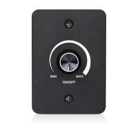 WIYETY Interruttore dimmer LED da 12 V, regolatore di luminosità, regolazione continua, interruttore della luce normale, dimmer a LED DC per camper, barca, camion, roulotte, rimorchi