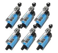 WIYETY Interruttore finecorsa regolabile: 6 pezzi ME-8108 Braccio a leva regolabile, interruttore finecorsa regolabile, 1NC 1NO leva a rullo 5 cm interruttore autoreset regolabile Adatto