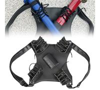 WIYETY Katana - Zaino per spada, per 2 Katana, comodo da indossare, perfetto per cosplay e per gli amanti dei samurai, accessorio per imitazione samurai