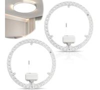 WIYETY Kit di Conversione LED: 2 Pezzi 36W, Alta Restituzione dei Colori, Modulo Efficiente dal Punto di Vista Energetico, Per Cucina, Soggiorno e Centro Commerciale (230mm, Bianco)