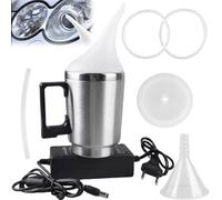 WIYETY Kit di riparazione per fari, kit di riparazione per fari, per riparazioni di ingiallimento, graffi, macchie, crepe